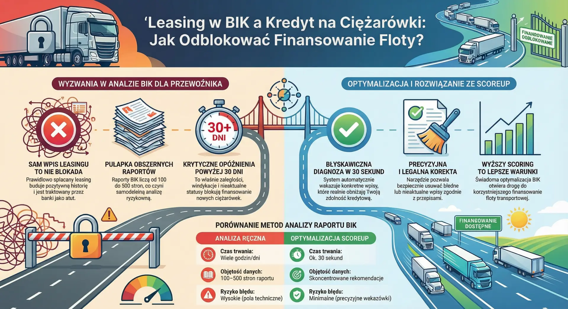 aktywne leasingi da się usunąć z raportu BIK firmowego jdg