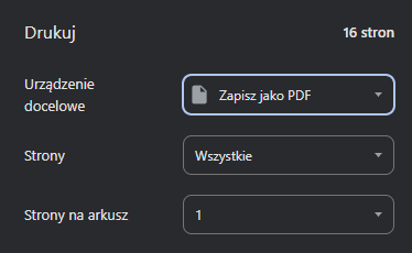 Panel informacji o podpisie cyfrowym w pliku PDF